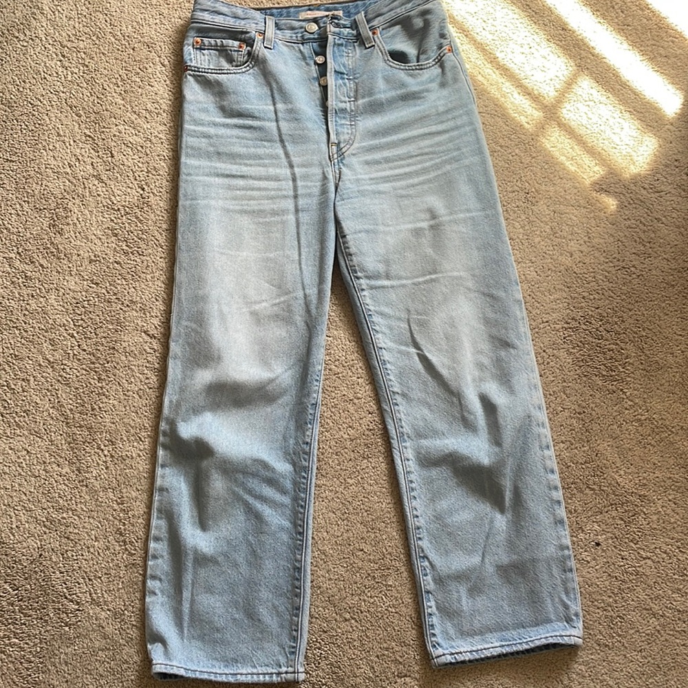 Levi’s ribcage straight jeans